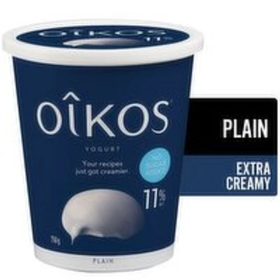 Oikos - Extra Creamy Yogurt 11% M.F. Plain, 750 Gram
