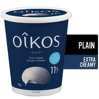 Oikos - Extra Creamy Yogurt 11% M.F. Plain, 750 Gram