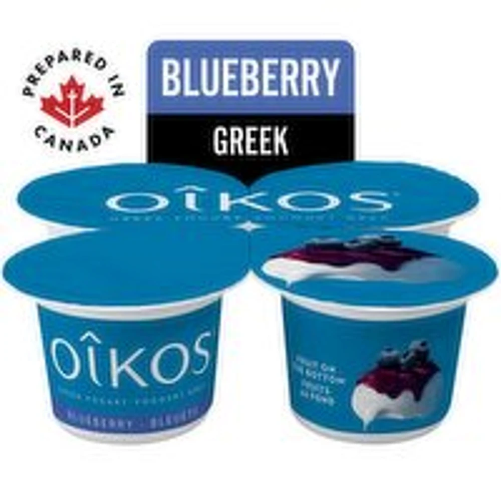 Oikos - Blueberry Greek Yogurt 2% M.F., 4 Each
