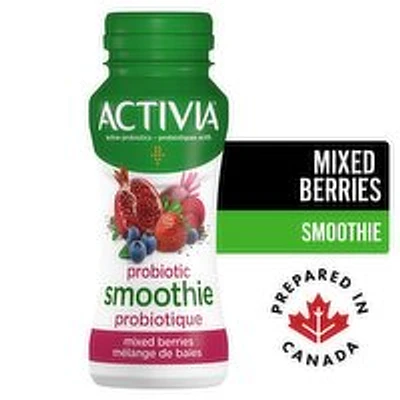 Activia - Probiotic Berry Smoothie, 190 Millilitre