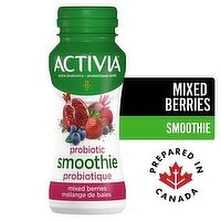 Activia - Probiotic Berry Smoothie, 190 Millilitre