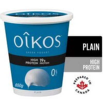 Oikos - Greek Yogurt High Protein Plain, 650 Gram