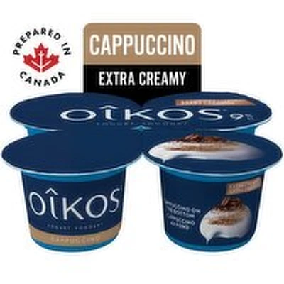 Oikos - Extra Creamy Yogurt Cappuccino, 4 Each