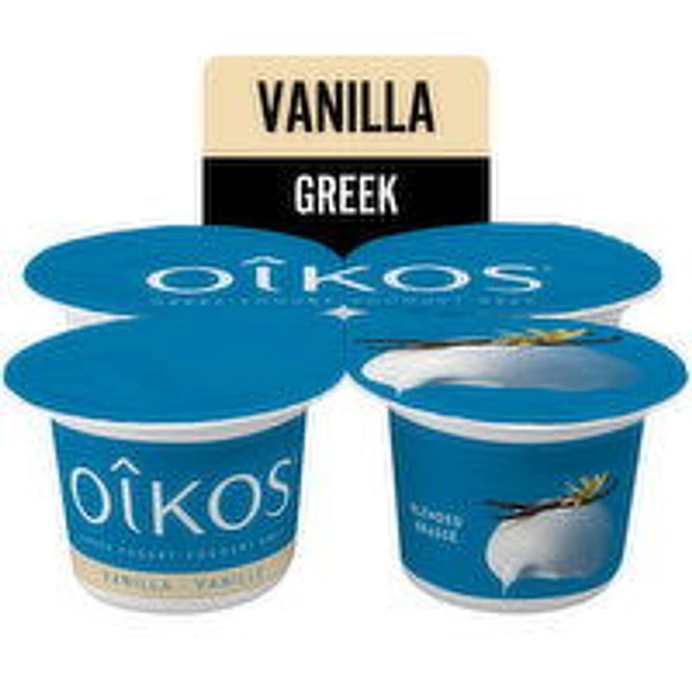 Oikos - Vanilla Greek Yogurt, 2% M.F., 4 Each