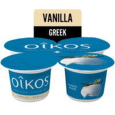Oikos - Vanilla Greek Yogurt, 2% M.F., 4 Each