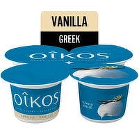 Oikos - Vanilla Greek Yogurt, 2% M.F., 4 Each