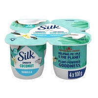 Silk - Coconut Plant-based Yogurt, Vanilla Flavoured, 400 Gram