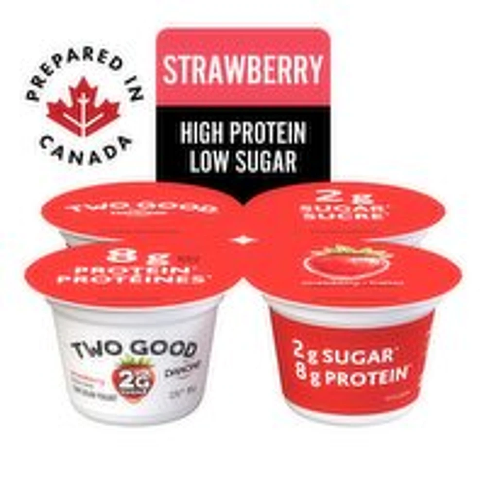 Two Good - Low Sugar Yogurt, Strawberry Flavoured, 380 Gram