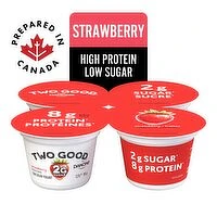 Two Good - Low Sugar Yogurt, Strawberry Flavoured, 380 Gram