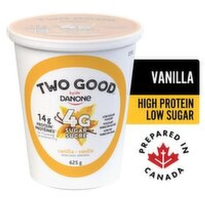 Two Good - Low Sugar Yogurt, Vanilla Flavoured, 625 Gram