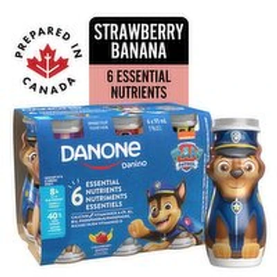 Danone - Drinkable Yogurt 1.5%MF, Strawberry - Banana, 558 Millilitre