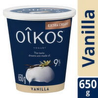Danone - Extra Creamy Vanilla 9%., 650 Gram