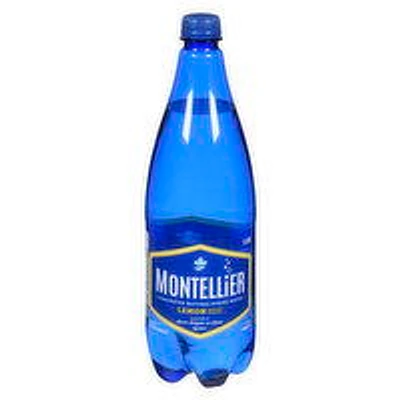 Montellier - Carbonated Natural Spring Water, Lemon Flavour, 1 Litre