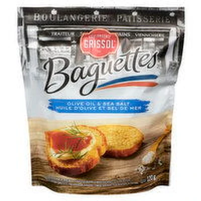 Grissol - Baguettes - Olive Oil Sea Salt, 120 Gram