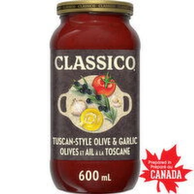 Classico - Tuscan Olive and Garlic Sauce, 600 Millilitre
