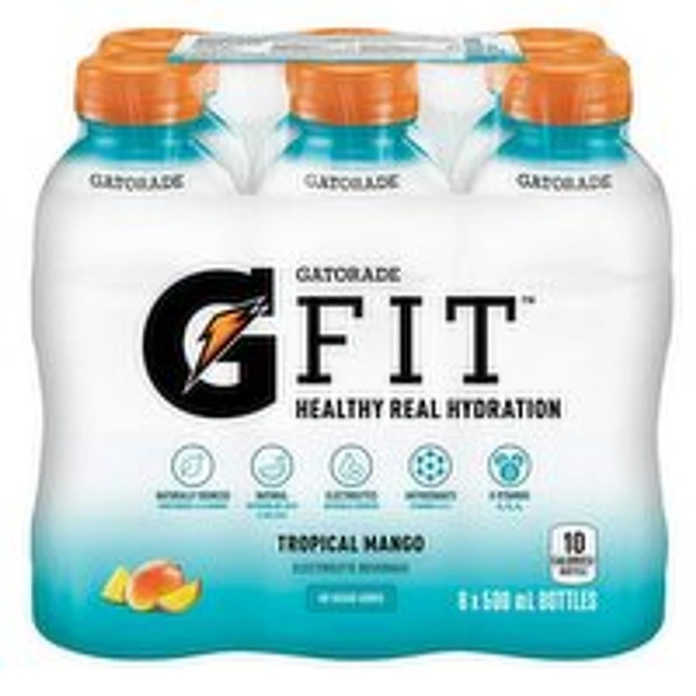 Gatorade - G Fit Tropical Mango Sports Drink, 6 Each