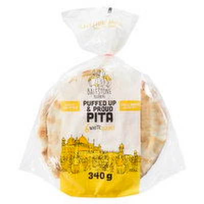 Bakestone Brothers - Puffed Up & Proud Pita ThinStyle, White Small, 340 Gram