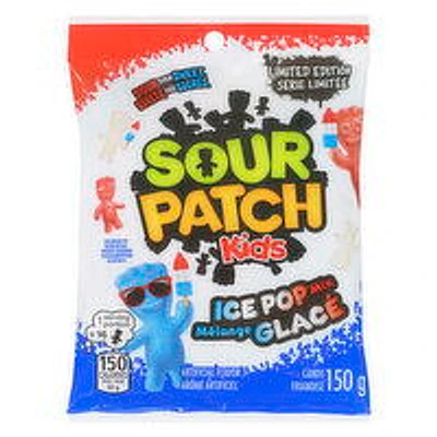 Maynards - Sour Patch Kids Candy, Ice Pop Mix Limited Edition, 150 Gram