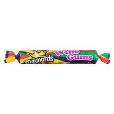 Maynards - WIne Gum Candy Roll, 44 Gram