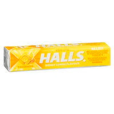 Halls - Cough Lozenges - Honey Lemon, 9 Each