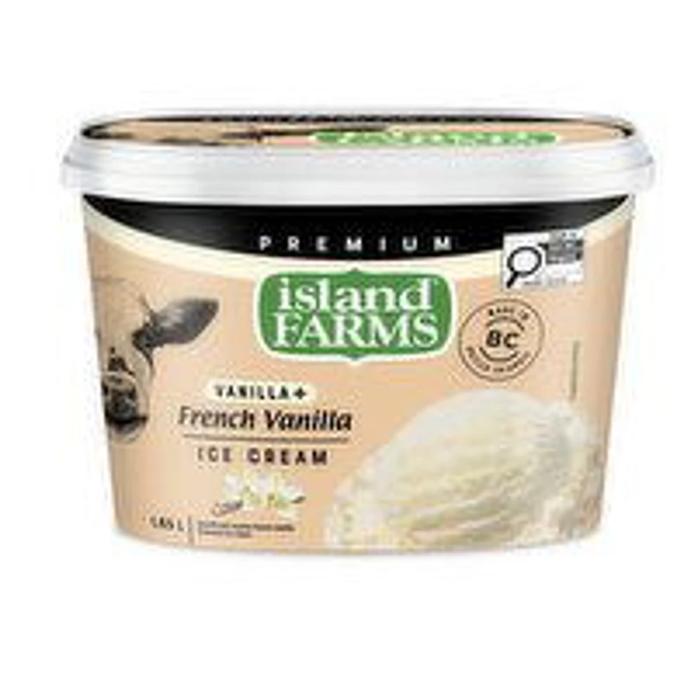 Island Farms - Vanilla Plus Ice Cream - French Vanilla, 1.65 Litre