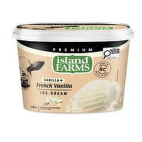 Island Farms - Vanilla Plus Ice Cream - French Vanilla, 1.65 Litre