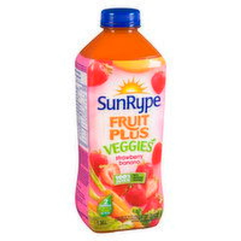 SunRype - Fruit Plus Veggies Strawberry Banana Juice, 1.36 Litre