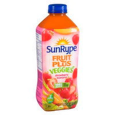 SunRype - Fruit Plus Veggies Strawberry Banana Juice, 1.36 Litre