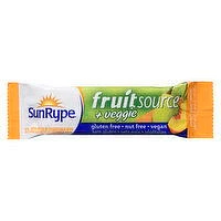 SunRype - Fruit Source + Veggie, Peach Pear Carrot Bar, 37 Gram
