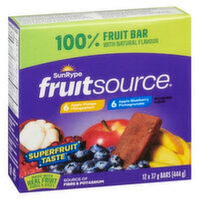 SunRype - Fruit Source Superfruits Variety Pack, 12 Each