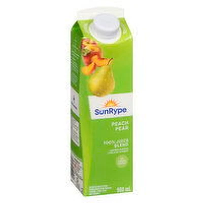 Sunrype - Peach Pear Juice, 900 Millilitre