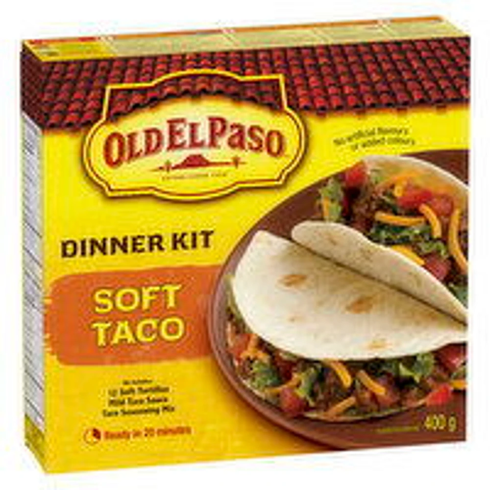 Old El Paso - Soft Taco Dinner Kit, 400 Gram