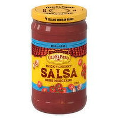 Old El Paso - Thick & Chunky Mild Salsa, 650 Millilitre