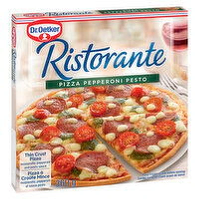Dr. Oetker - Ristorante Thin Crust Pizza, Pepperoni Pesto, 360 Gram