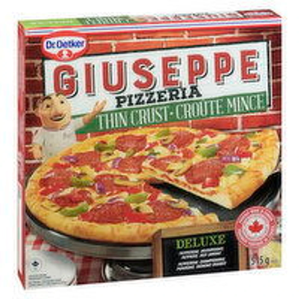 Dr. Oetker - Giuseppe Pizzeria Thin Crust Deluxe Pizza, 515 Gram