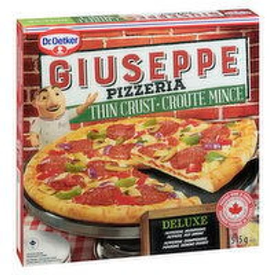 Dr. Oetker - Giuseppe Pizzeria Thin Crust Deluxe Pizza, 515 Gram