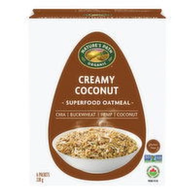 Nature's Path - Qia Superfood Gluten Free Oatmeal Creamy Coconut, 6 Each