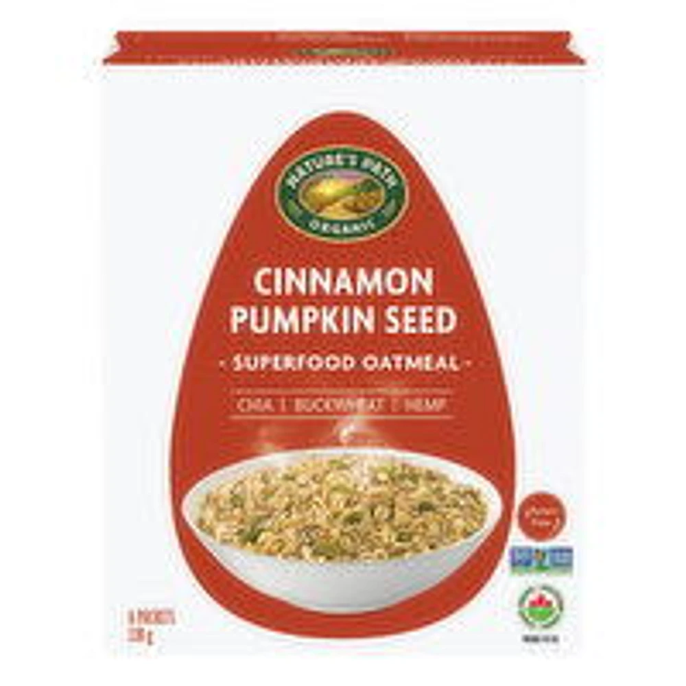 Nature's Path - Cinnamon Pumpkin Seed Oatmeal, 6 Each