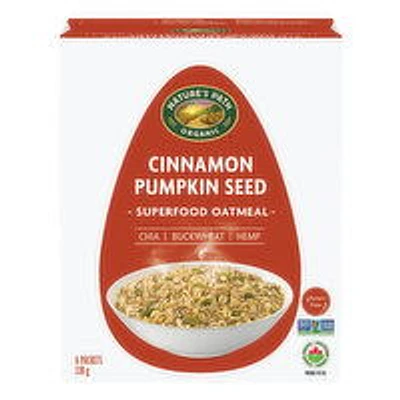 Nature's Path - Cinnamon Pumpkin Seed Oatmeal, 6 Each