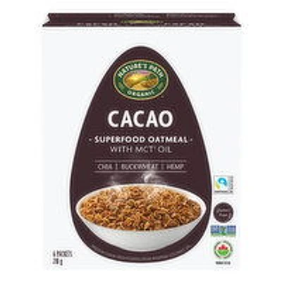 Nature's Path - Oatmeal - Cacao w/ MCT Oil, 210 Gram