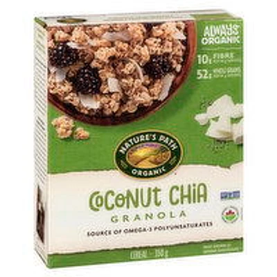 Nature's Path - Chia Plus Coconut Chia Granola, 350 Gram