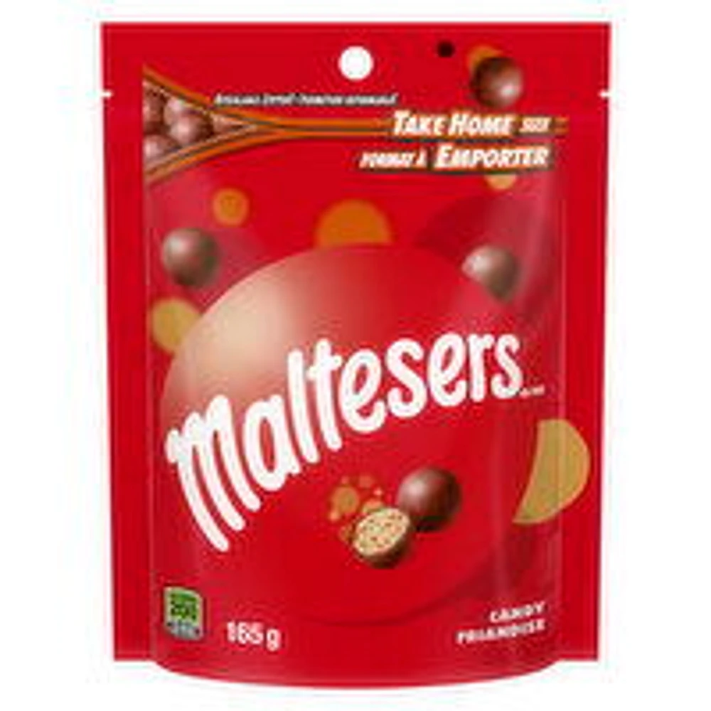 Maltesers - Milk Chocolate Candy Bites, Bag, 165 Gram
