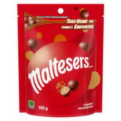 Maltesers - Milk Chocolate Candy Bites, Bag, 165 Gram