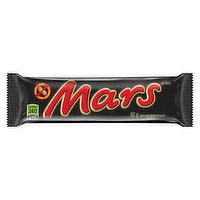 Mars - Peanut Free Chocolate Candy Bar, Full Size Bar, 52 Gram
