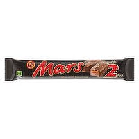Mars - 2-Piece Chocolate Bars - King Size, 85 Gram