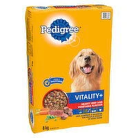 Pedigree - Vitality+ Dog Food Beef Flavor, 8 Kilogram
