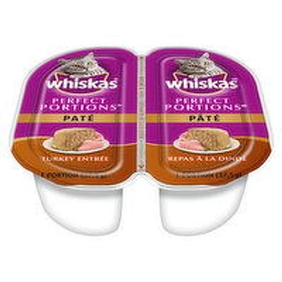 Whiskas - Perfect Portions Turkey Entree, 2 Each
