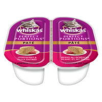 Whiskas - Perfect Portions Whitefish & Tuna Entree, 2 Each