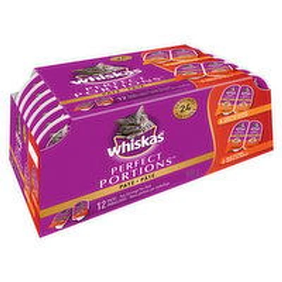 Whiskas - Perfect Portions Meaty Selections, 12 Each