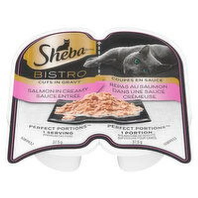 Sheba - Perfect Portions Salmon Chunks in Gravy, 75 Gram
